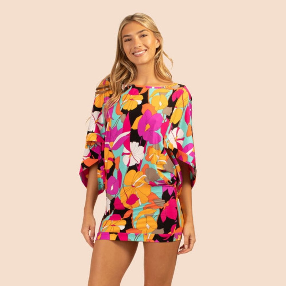 Trina Turk Gemini Tropical Plunge 14 (`) View 6